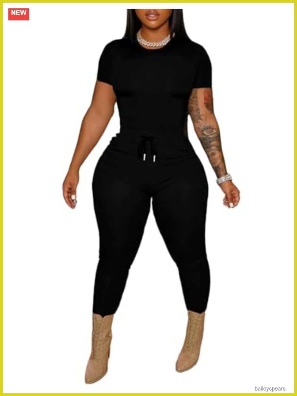 Women 2 Piece Sweatsuit Set Crop Top Long Pants Workout